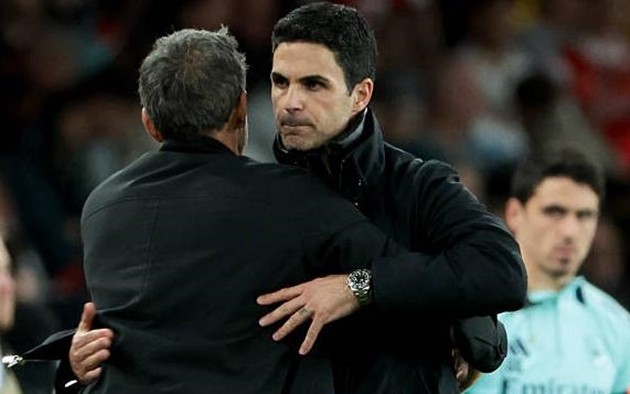 Mikel Arteta sẽ tái ngộ Luis Enrique tại chung kết Champions League.