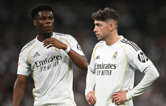 Nội bộ Real dậy sóng với mâu thuẫn giữa Tchouameni và Valverde.