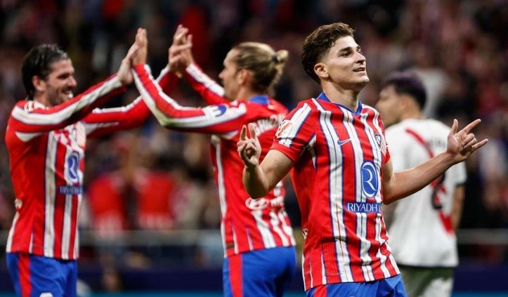 Atletico hiện đang xếp thứ 4 trong cuộc đua La Liga.