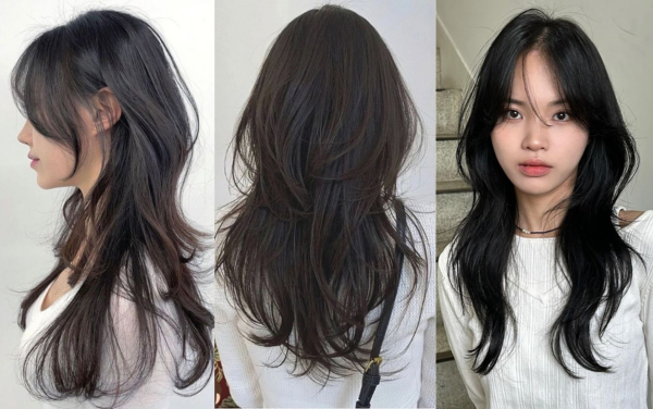 Đặc trưng của kiểu tóc này là các lớp layer mỏng, nhẹ và có độ rủ tự nhiên thay vì tạo độ phồng quá nhiều.