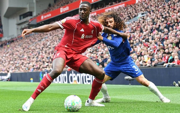 Ibrahima Konate (6.7): Có một ngày thi đấu đầy áp lực. Sự thiếu ăn ý giữa anh và Curtis Jones ở hành lang phải thường xuyên lộ ra những khoảng trống, khiến Konate nhiều phen phải vất vả bọc lót.