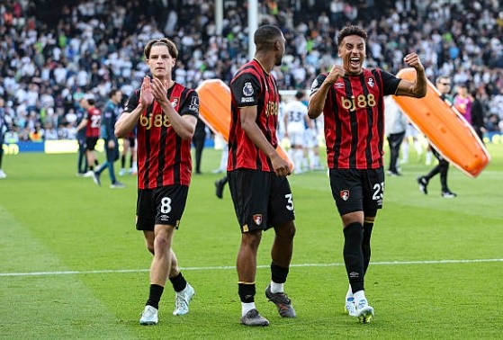 Bournemouth tiếp tục nối dài mạch trận bất bại của mình./