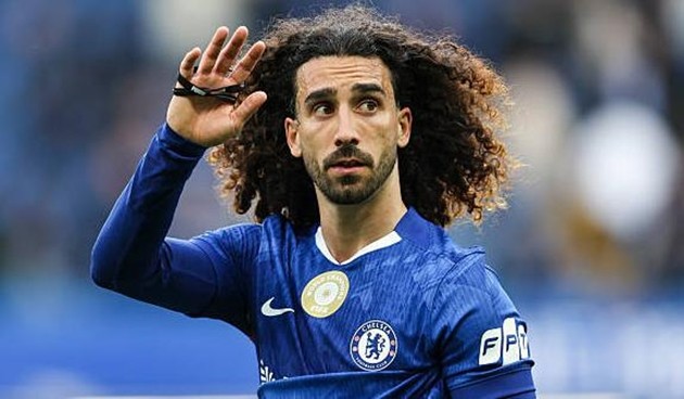 Marc Cucurella gây ấn tượng trong trận đấu với Liverpool.