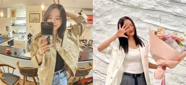 Dù là chi tiết không quá nổi bật, món phụ kiện này lại giúp tổng thể outfit có điểm nhấn rõ ràng hơn.