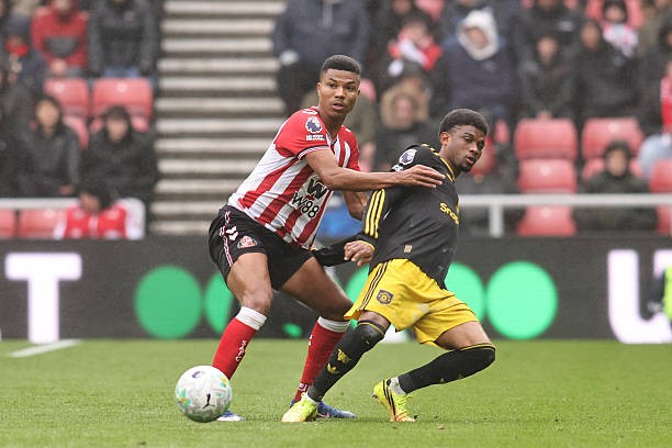 Amad tiếp tục gây thất vọng trước Sunderland. 