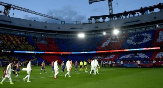  Spotify Camp Nou chào đón lượng khán giả kỷ lục theo dõi trận El Clasico.