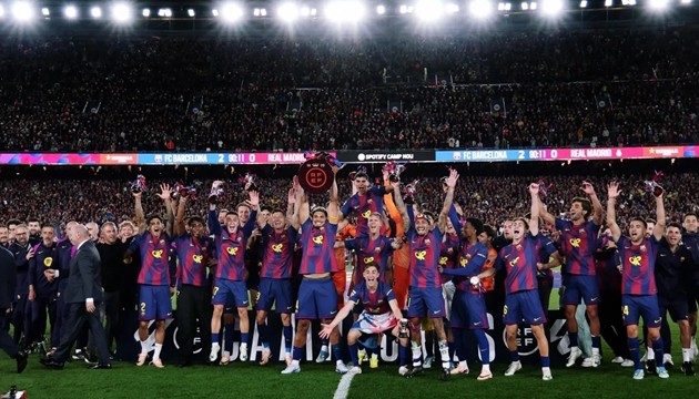 Barcelona đăng quang La Liga 2025/26.