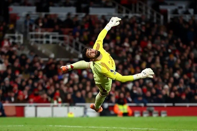 Raya đang có mùa giải xuất sắc cho Arsenal.