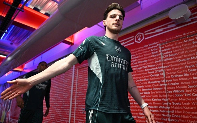 Rice đang đến gần chức vô địch với Arsenal.
