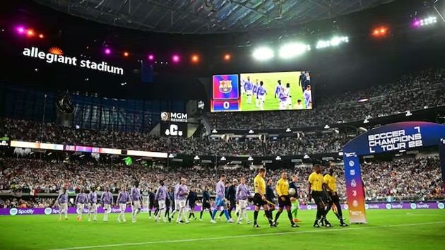 El Clasico từng diễn ra ở sân Metlife.