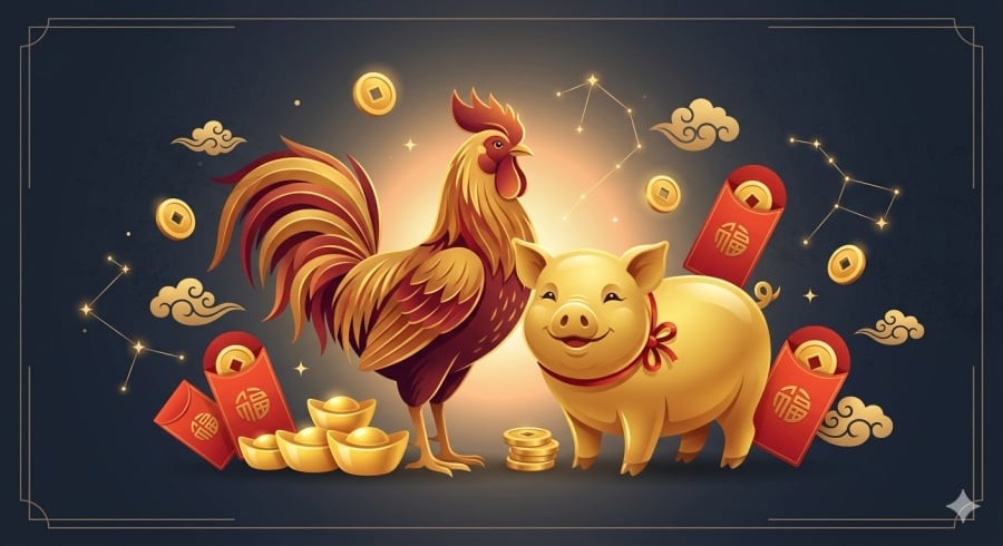 Tuổi Dậu và tuổi Hợi được cho là nằm trong nhóm con giáp có vận trình tài lộc nhiều tín hiệu tích cực trong tháng 5.