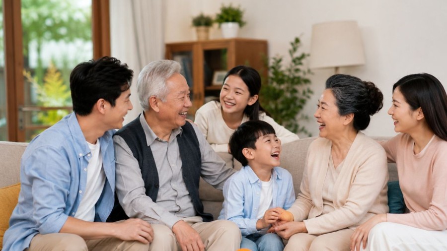 Gia đình nhiều tiếng cười nhưng thiếu sự tôn trọng, đồng hành thì cũng nhanh hao phúc