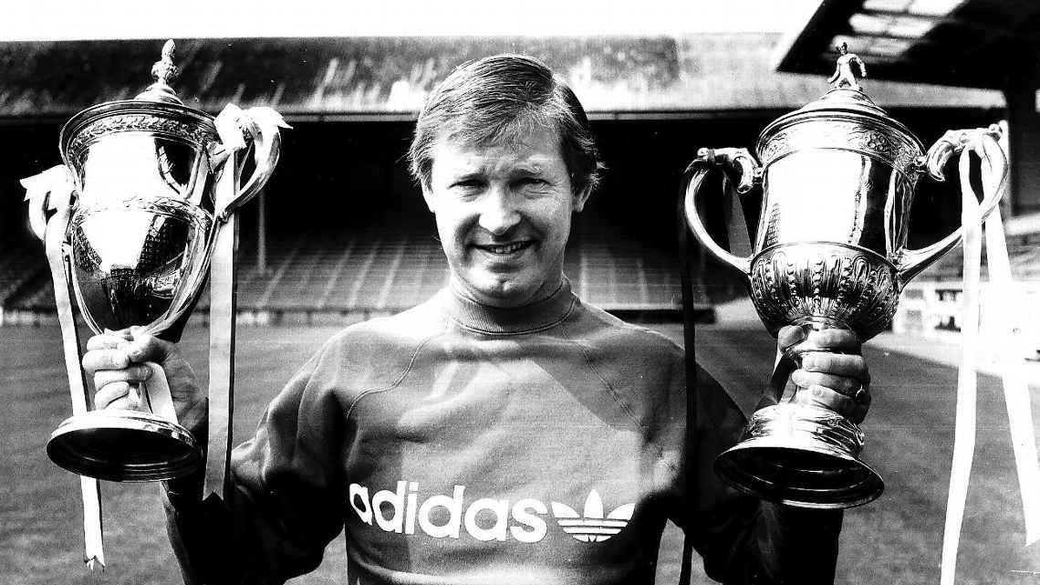 Sir Alex từng vô địch Scotland cùng Aberdeen.