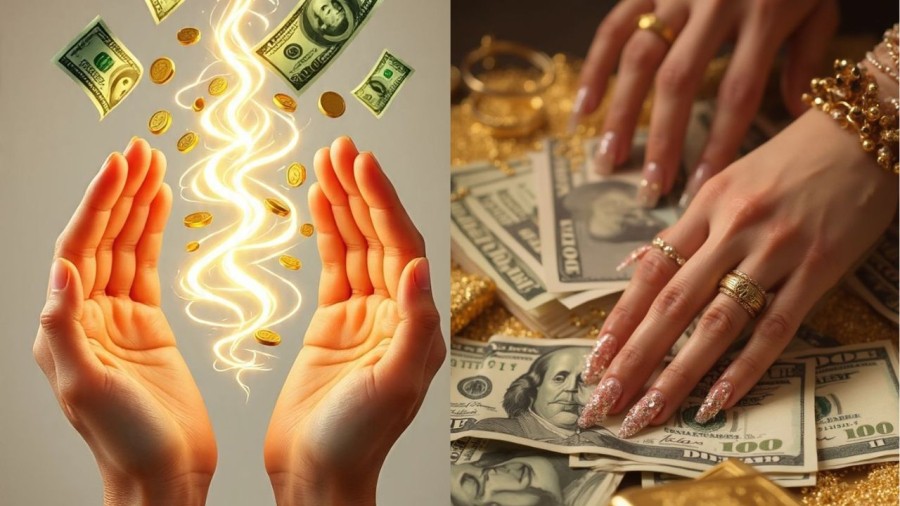 Tướng bàn tay được cho là có liên quan tới khả năng giữ tiền