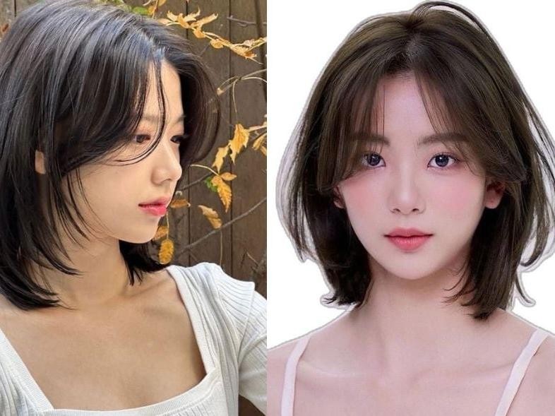 Với độ dài ngang cằm hoặc chạm vai, tóc bob giúp tổng thể gương mặt trông gọn gàng và hiện đại hơn.