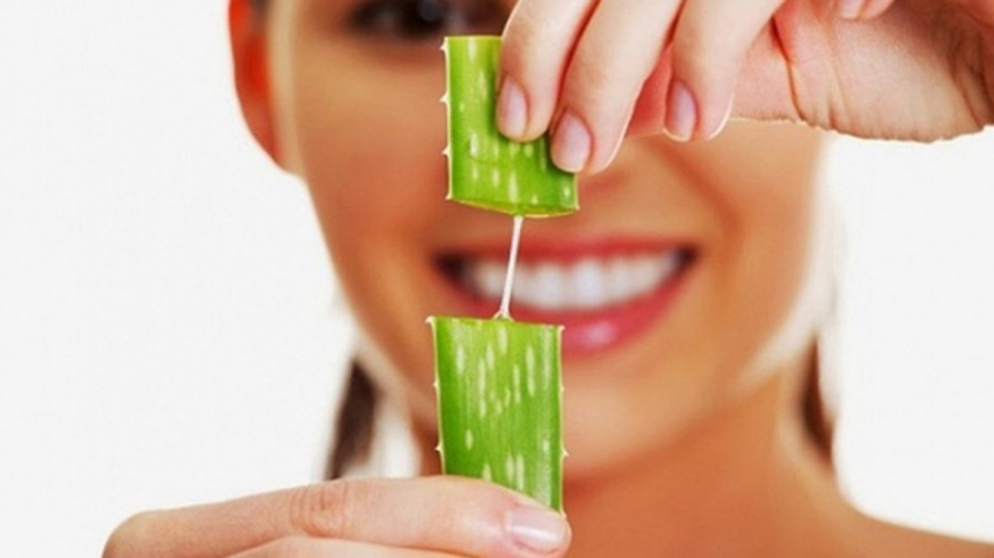 Khi thoa lên tóc, gel lô hội giúp bổ sung độ ẩm, hỗ trợ tóc mềm mượt và dễ chải hơn. 