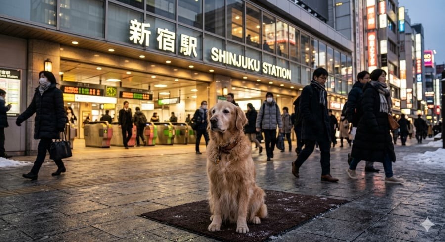 Câu chuyện của Ah Wang khiến nhiều người nhớ tới Hachiko – biểu tượng nổi tiếng về lòng trung thành của Nhật Bản.