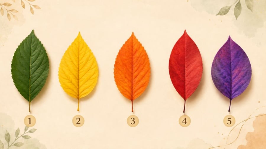 Bạn chọn chiếc lá nào?