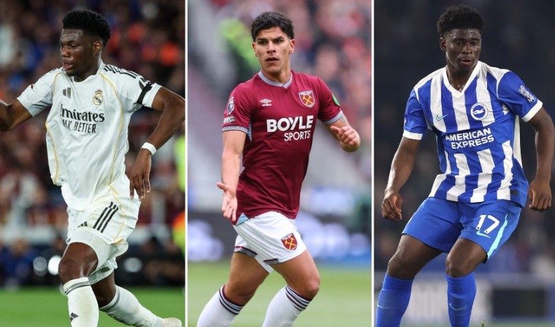  Aurelien Tchouameni, Mateus Fernandes và Carlos Baleba là những mục tiêu được MU nhắm đến để nâng cấp tuyến giữa