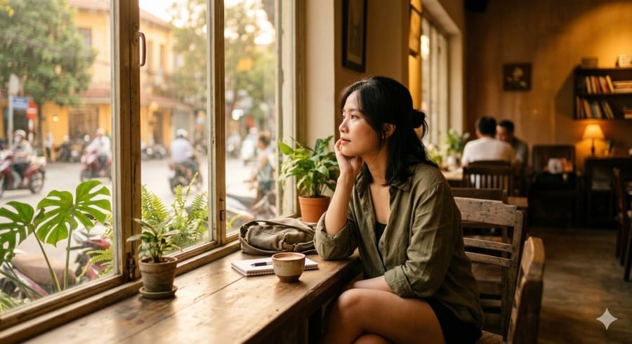 Người hướng nội thường cần khoảng lặng để phục hồi năng lượng sau những ngày giao tiếp liên tục.