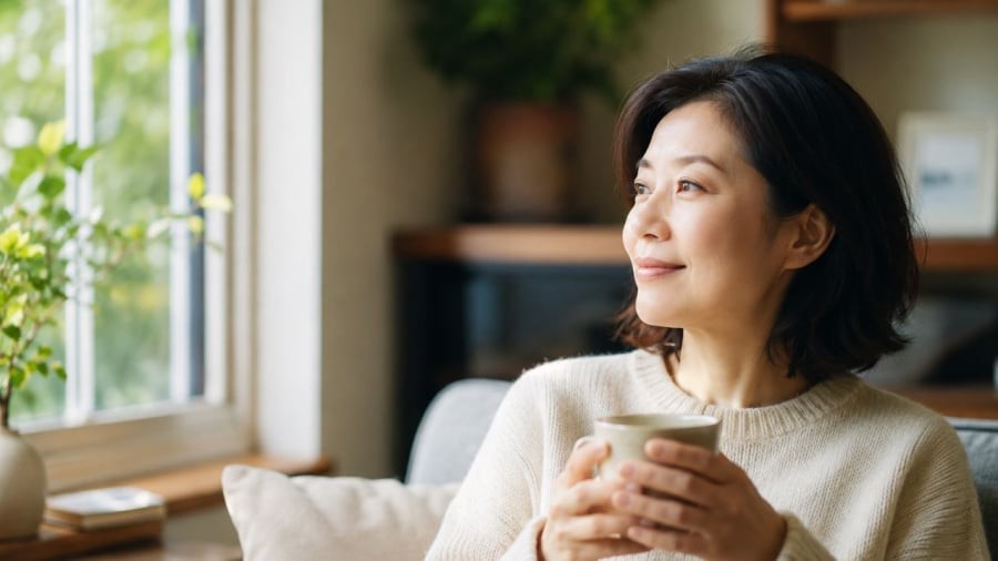 Phụ nữ sau tuổi 40 đã hiểu hơn về niềm vui và mối quan hệ