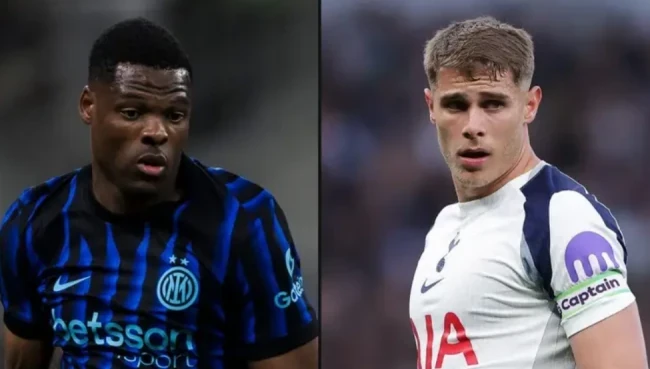 Dumfries và Micky van de Ven là 2 mục tiêu nổi bật của Liverpool.