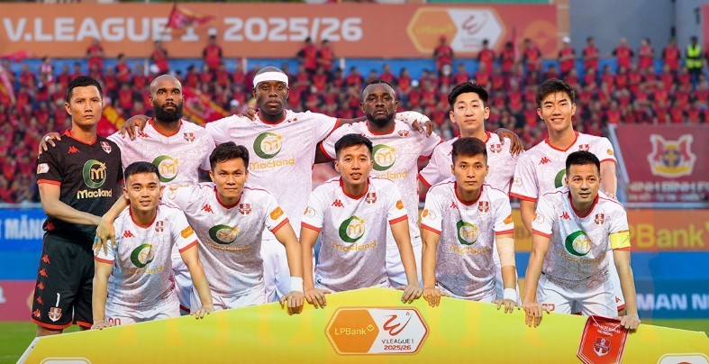 Hải Phòng quyết giành 3 điểm sau chuỗi 4 trận không thắng. Ảnh: CLB Hải Phòng.
