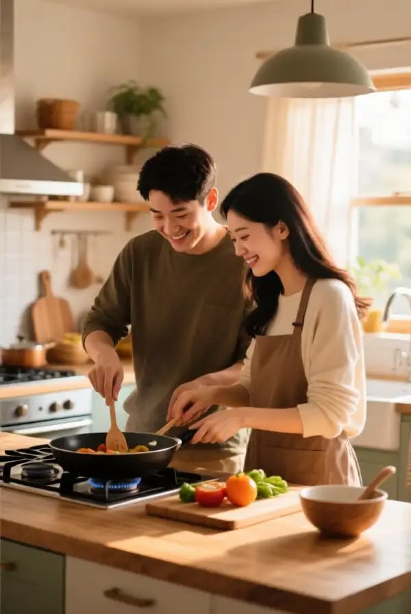 Chồng yêu vợ sẽ chia sẻ không bắt vợ gồng gánh mọi việc