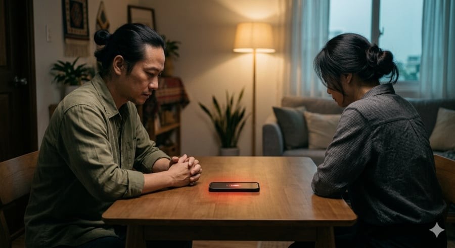 Điều khiến người phụ nữ tổn thương không phải là cuộc cãi vã, mà là cảm giác luôn bị phòng bị và thiếu tin tưởng.