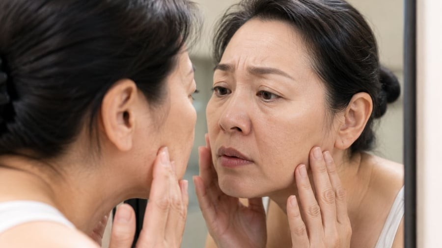 Cổ to ra cũng là một dấu hiệu đáng lưu tâm