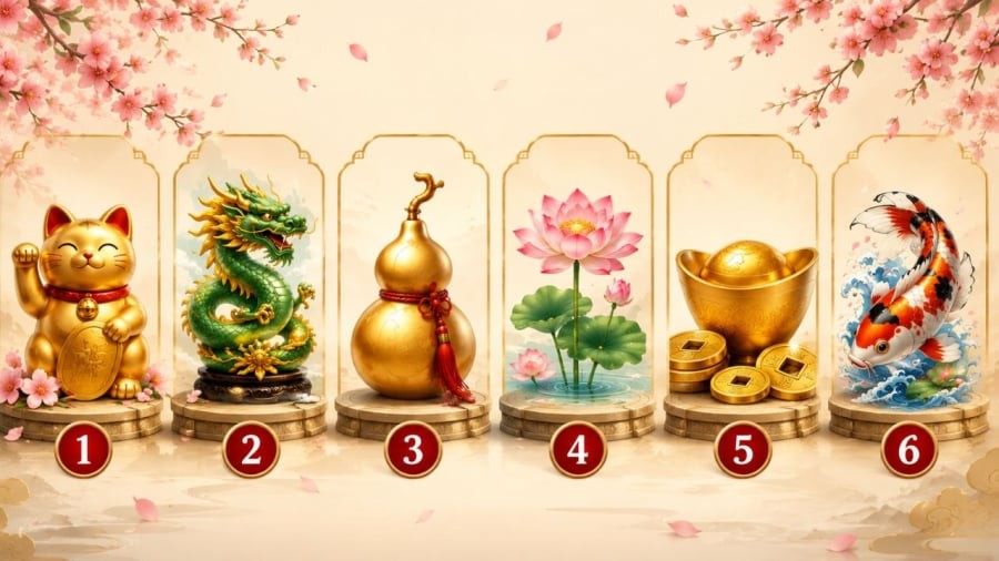Bạn chọn biểu tượng may mắn nào?