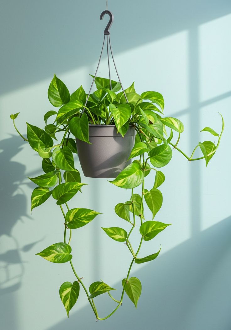 Trầu bà xanh ngát lại dễ trồng dễ chăm