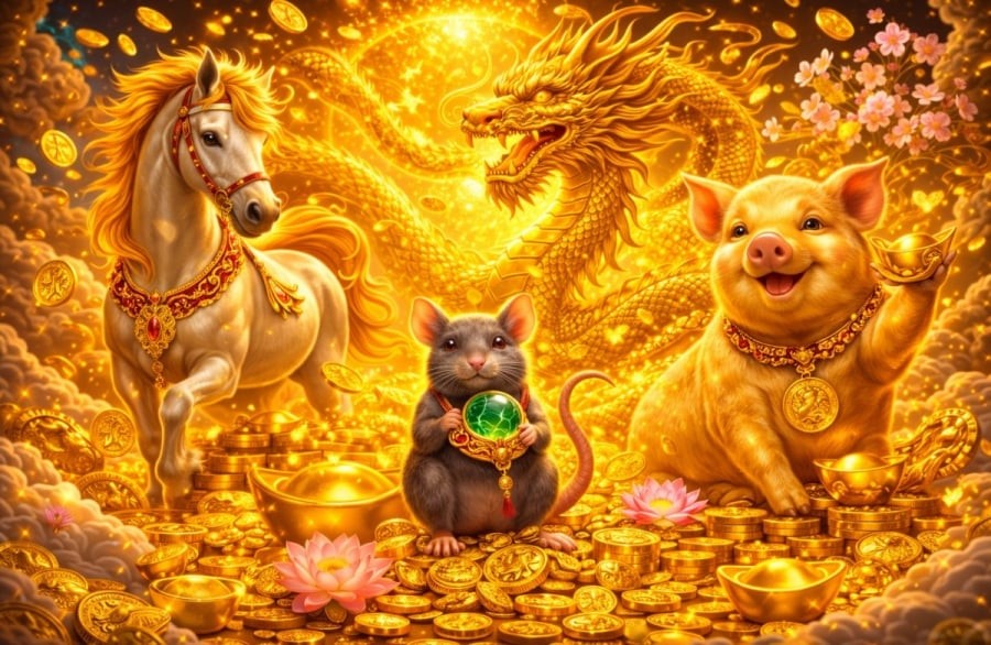 15 ngày tới: 3 tuổi này Tiền về tha hồ vùng vẫy như cá gặp nước