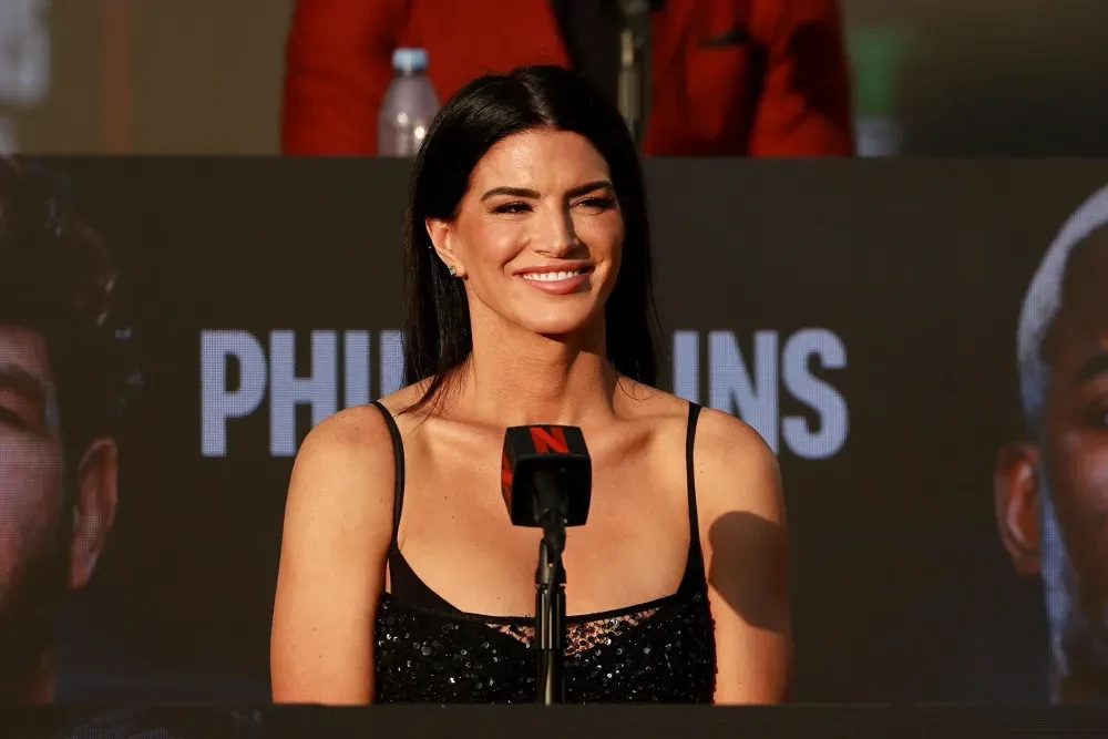 Gina Carano tại buổi họp báo