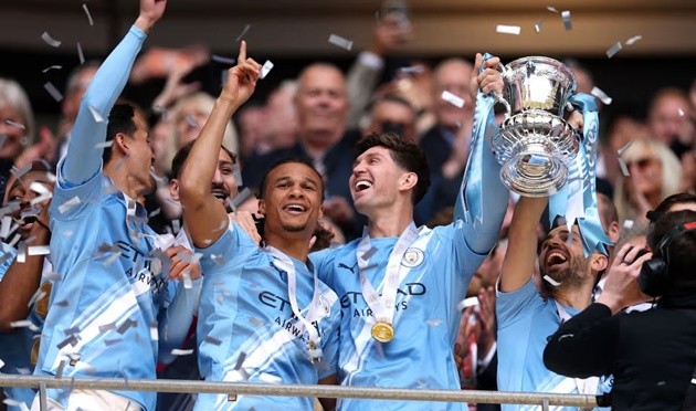 Man City giành FA Cup tại Wembley.