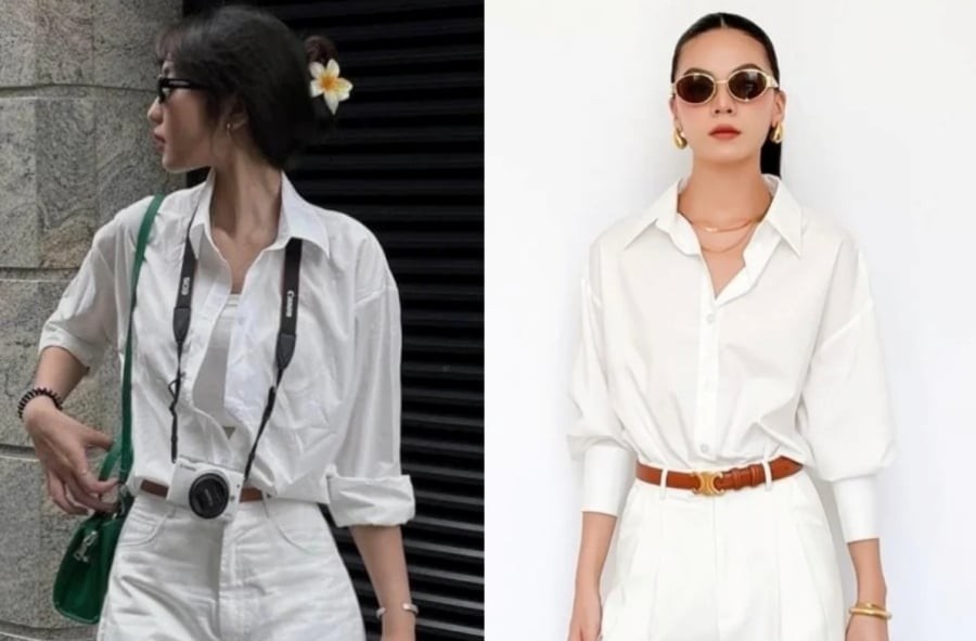Sự tối giản, thanh lịch cùng cảm giác “quiet luxury” chính là lý do outfit này được nhiều tín đồ thời trang yêu thích trong mùa hè năm nay.