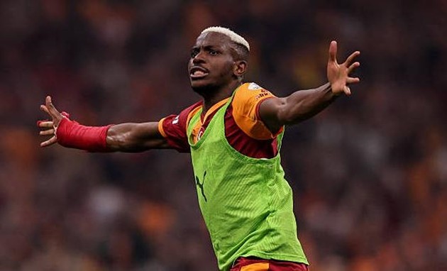 Victor Osimhen gây ấn tượng trong màu áo Galatasaray.