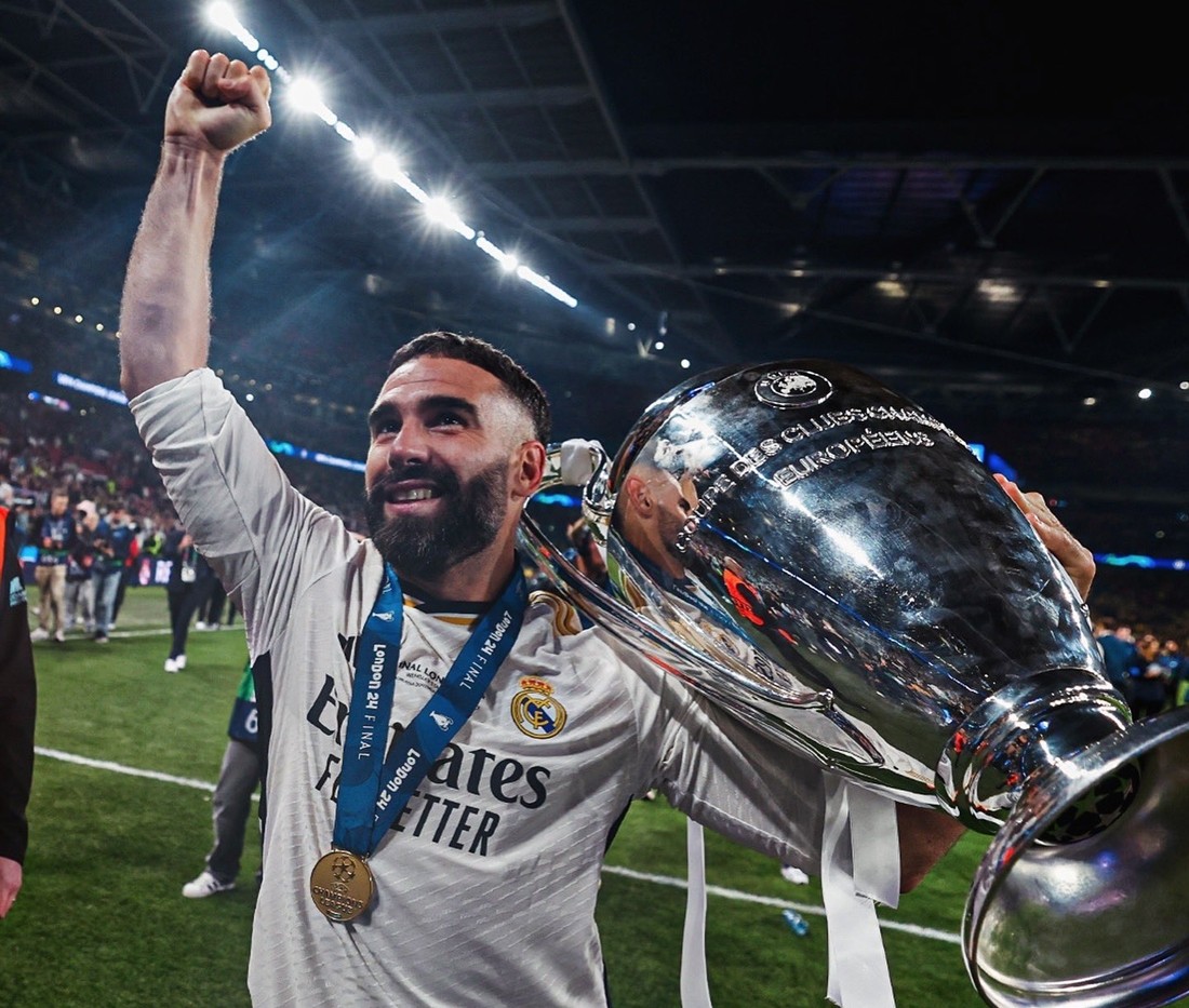 Dani Carvajal sẽ chia tay Real Madrid vào cuối mùa giải này.