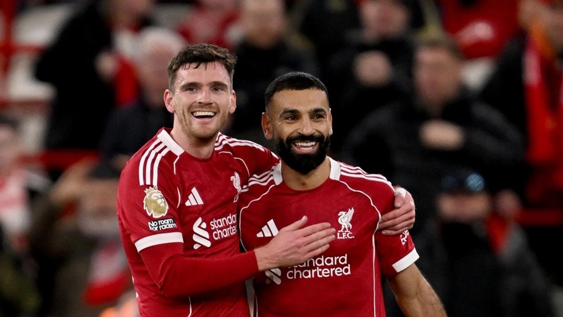Liverpool xác nhận sẽ có màn tri ân hoành tráng cho Mohamed Salah và Andy Robertson.