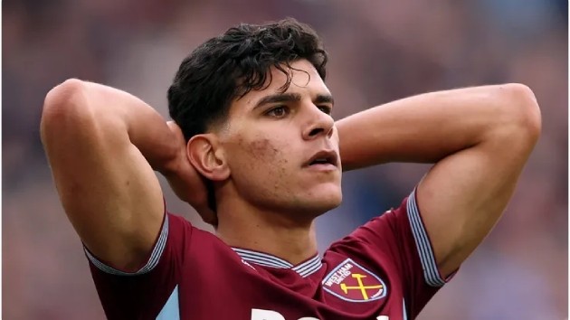 MU có thể chiêu mộ Mateus Fernandes với mức giá rẻ hơn nếu West Ham rớt hạng.