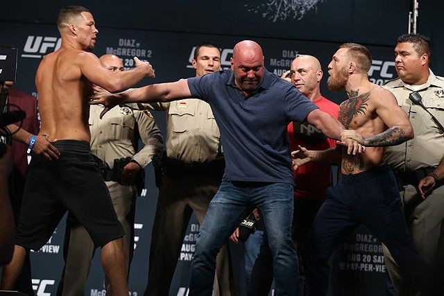 Conor McGregor và Nate Diaz