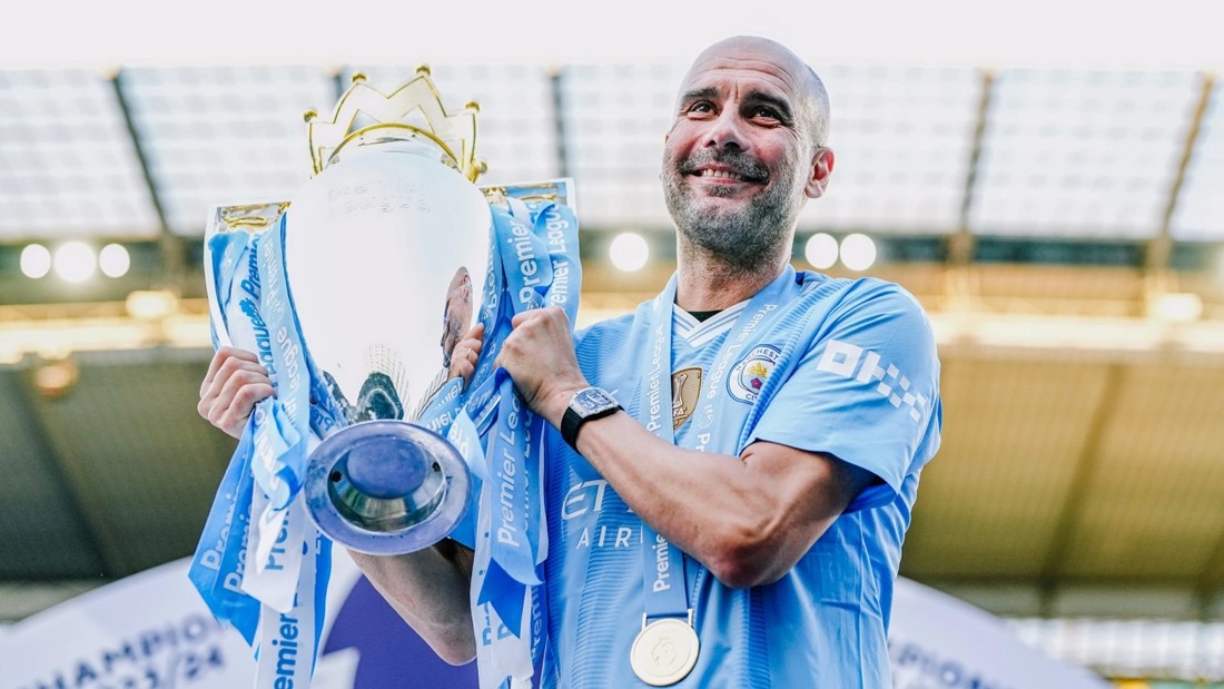 Pep Guardiola chưa phải là số 1 trong danh sách này.