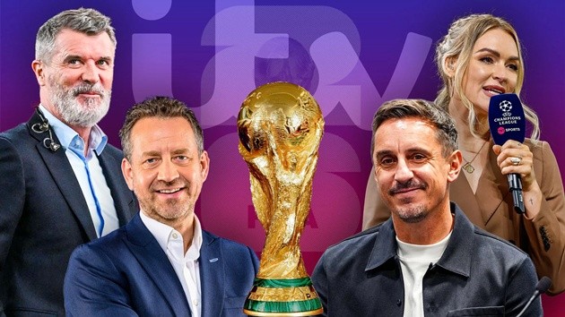 ITV đã công bố đội ngũ bình luận viên cho World Cup 2026.