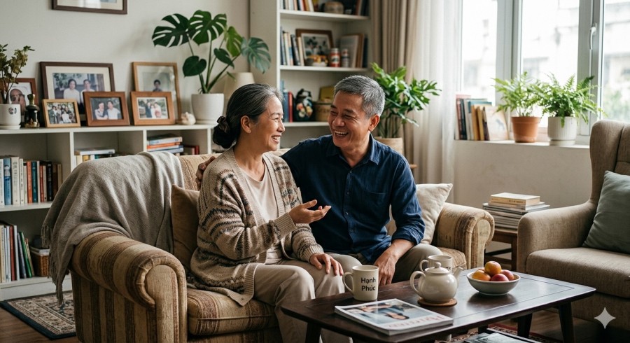 Sự thấu hiểu và giao tiếp tích cực là nền tảng của hôn nhân bền vững.