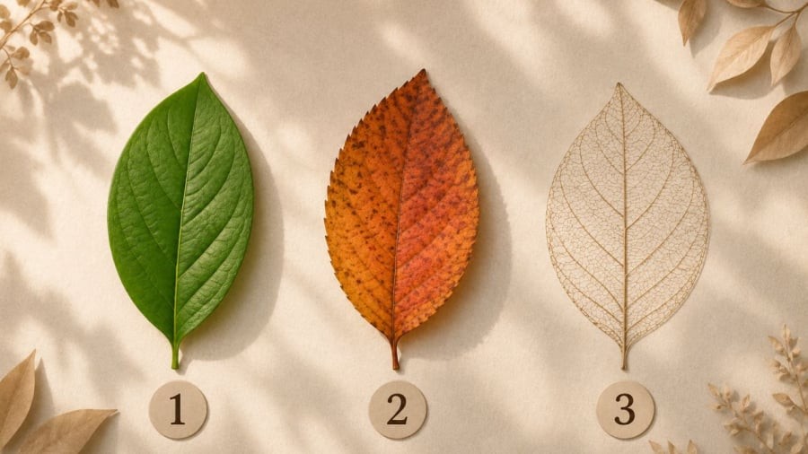 Bạn chọn chiếc lá nào?