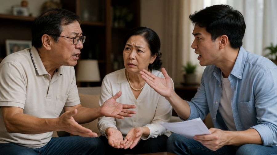 Cha mẹ không khéo có thể dẫn tới mâu thuẫn bất hoà lớn trong gia đình