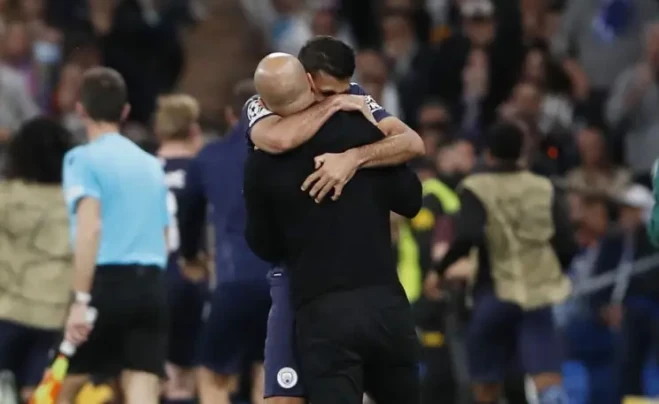 Rodri và Pep có mối quan hệ mật thiết ở cả trong và ngoài sân cỏ.