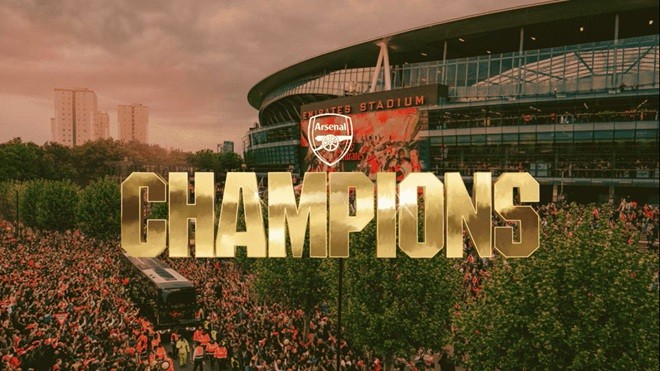  Arsenal sẽ tổ chức diễu hành sau khi mùa giải chính thức kết thúc.