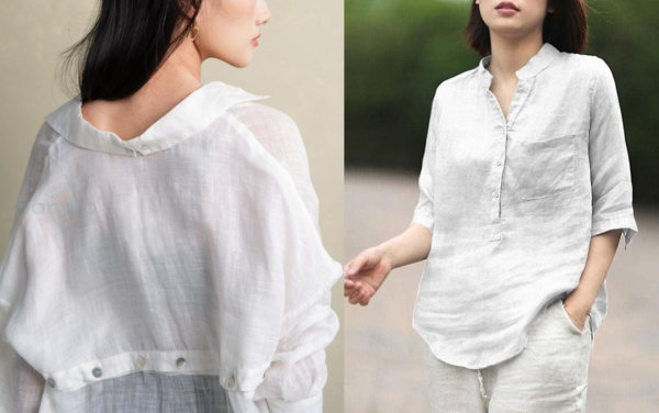 Nếu nhiều chất liệu khác hướng đến vẻ ngoài phẳng phiu hoàn hảo, linen lại giữ nguyên vẻ nhăn nhẹ như một phần của thẩm mỹ tự nhiên.