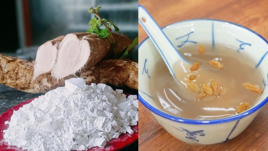 Nên ưu tiên uống bột sắn dây chín.